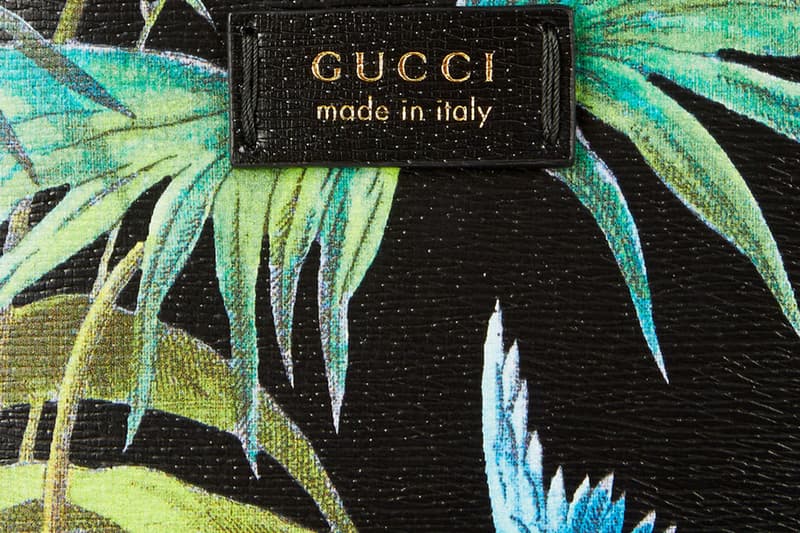 Gucci Has Designed a Killer, Tropical-Infused Backpack