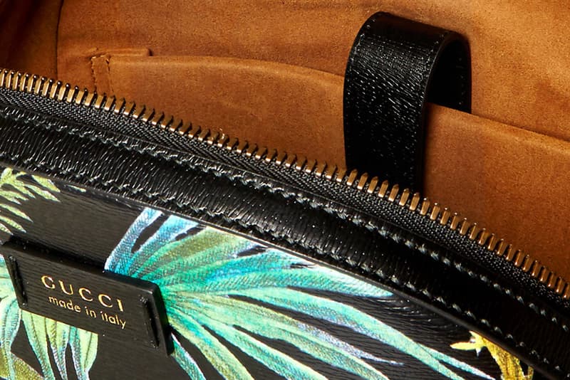 Gucci Has Designed a Killer, Tropical-Infused Backpack