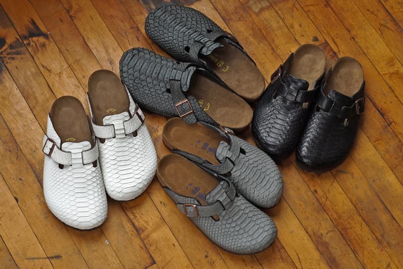 JBF Customs 推出 Birkenstock「Fade to Black」客制涼拖系列