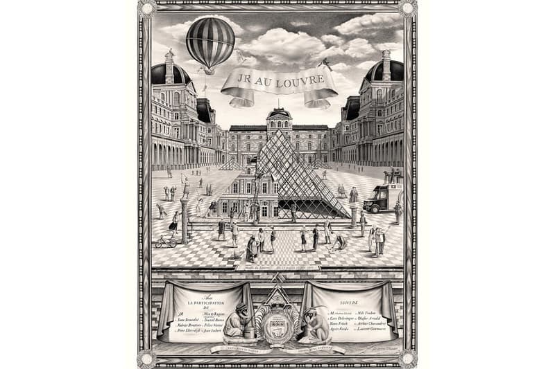 街頭藝術家 JR 試圖令羅浮宮金字塔群完全消失