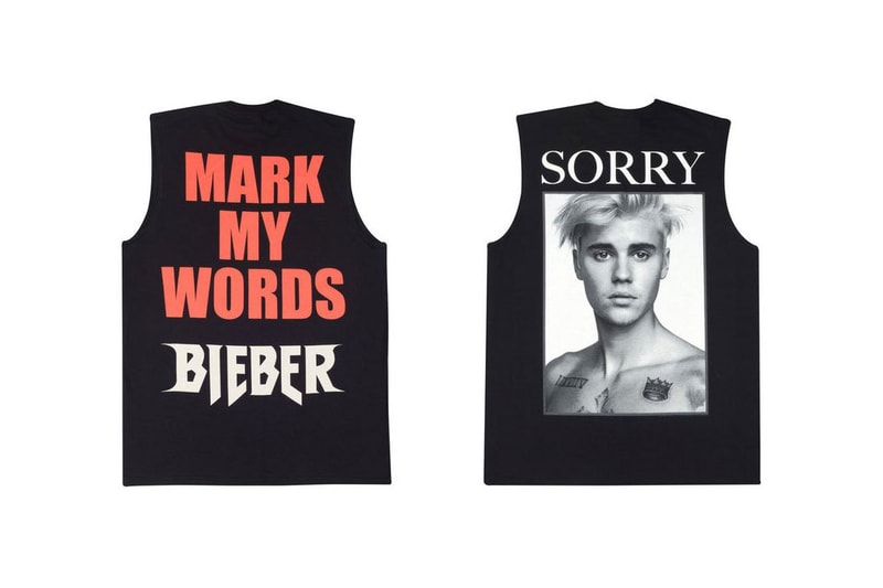 Justin Bieber Purpose Tour 紀念商品正式開啟線上發售