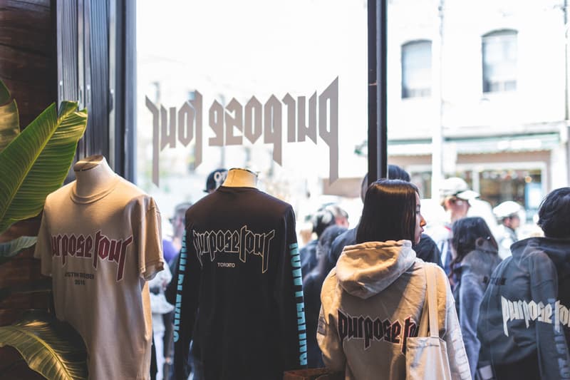 Justin Bieber 於 Nomad Toronto 開設「Purpose」期間限定店舖