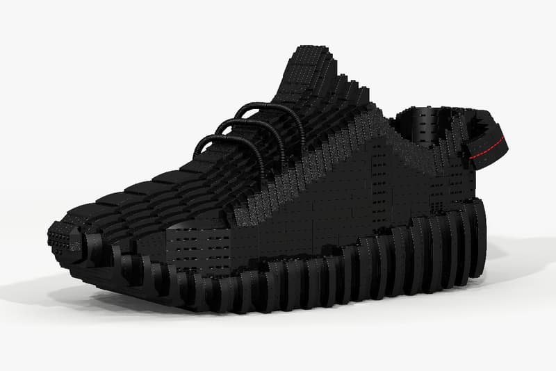 Tom Yoo 打造 LEGO 版 Yeezy Boost 350 