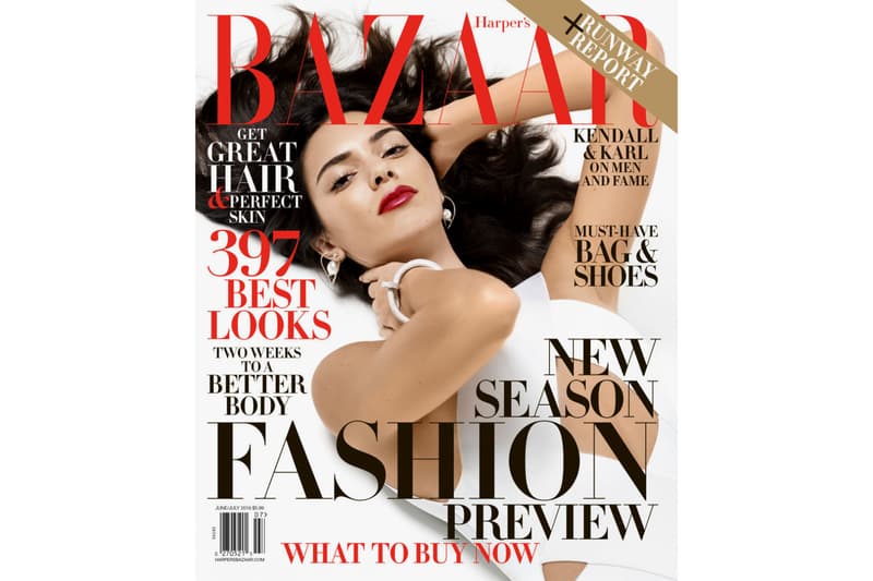 kendall jenner harpers bazaar june july 2016