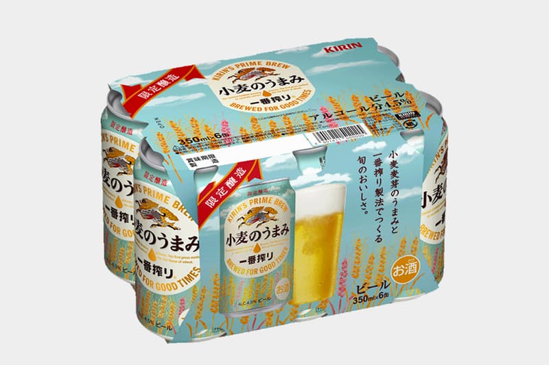 第一道精華滋味－麒麟一番搾清新小麥版啤酒登場！