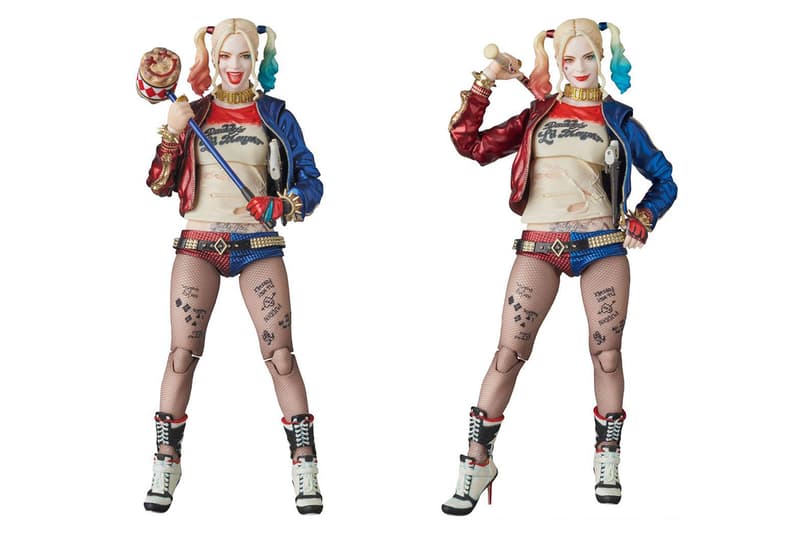 mafex launch suicide squad the joker and harley quinn figures
