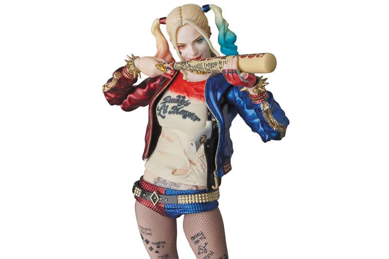 mafex launch suicide squad the joker and harley quinn figures