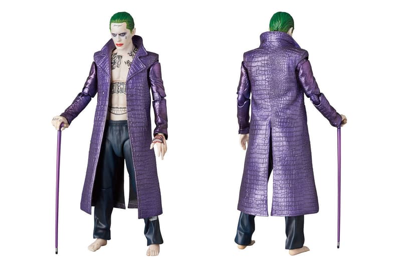 mafex launch suicide squad the joker and harley quinn figures