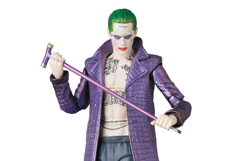 mafex launch suicide squad the joker and harley quinn figures