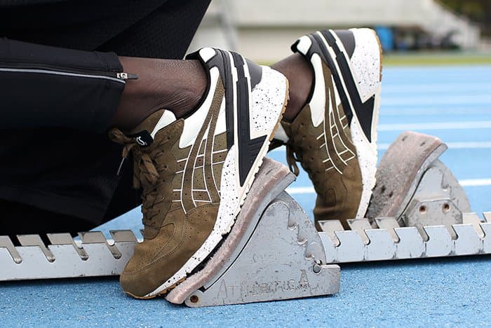 monkey time x ASICS Tiger 聯名 GEL-Sight「Olive Crown」鞋款