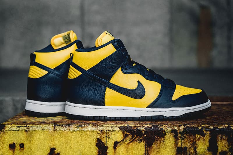 藤原浩最愛－Nike Dunk High「Michigan」復刻版本上架
