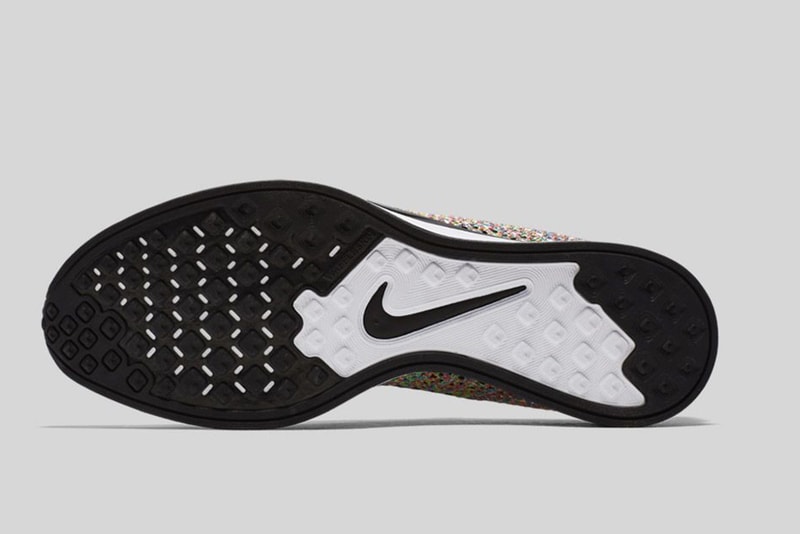 nike flyknit racer rainbow cn launch