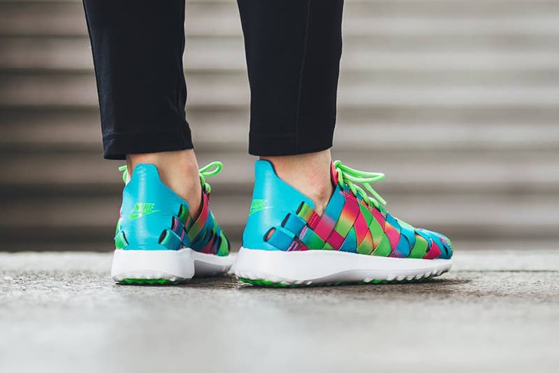 Nike WMNS Juvenate Woven Premium 全新配色設計「Rainbow」