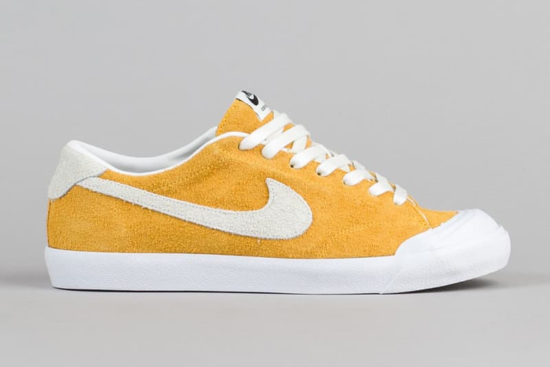 NIKE SB ALL COURT RELEASES IN YELLOW SUEDE