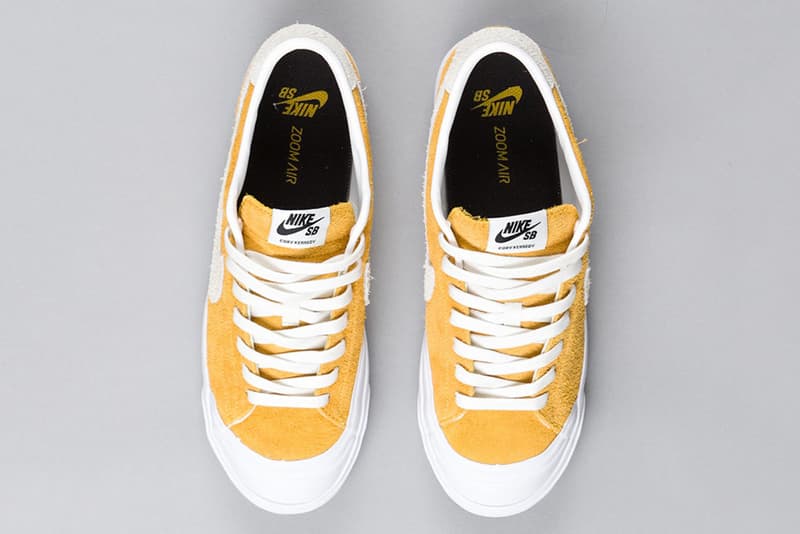 NIKE SB ALL COURT RELEASES IN YELLOW SUEDE
