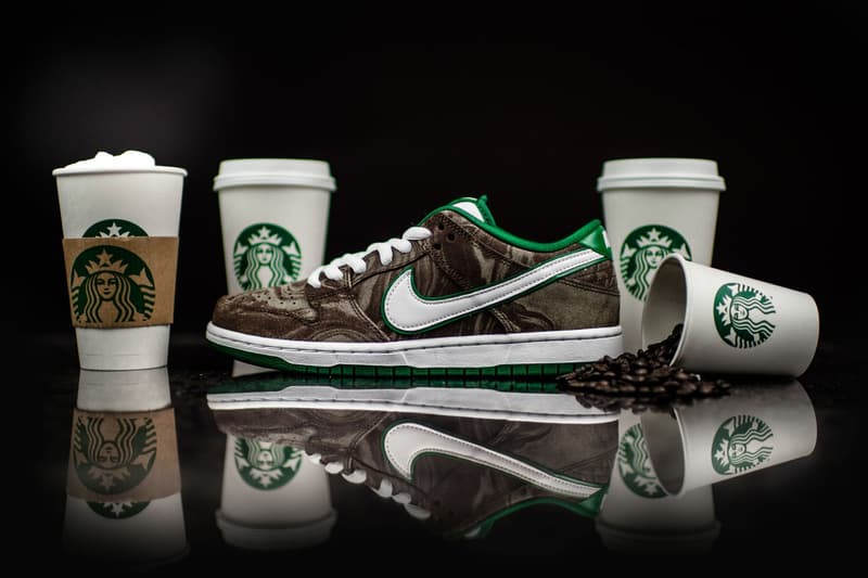 Nike SB 為 Dunk Low Premium 打造 Starbucks 致敬配色