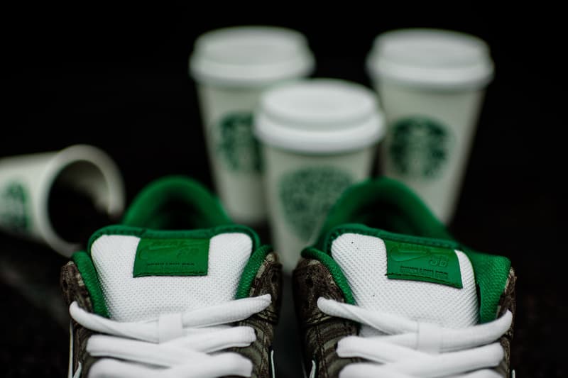 Nike SB 為 Dunk Low Premium 打造 Starbucks 致敬配色