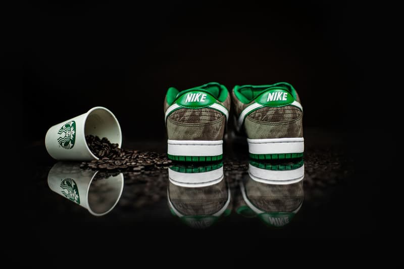 Nike SB 為 Dunk Low Premium 打造 Starbucks 致敬配色