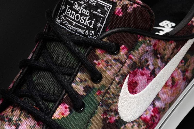 Nike SB Zoom Stefan Janoski「Digital Floral」鞋款即將回歸