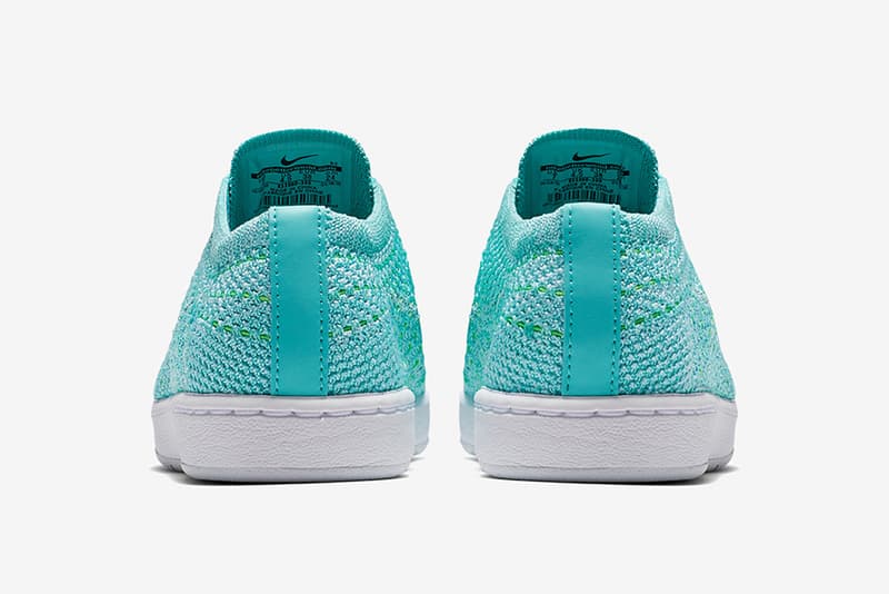 nike tennis classic ultra flyknit hyper turq white