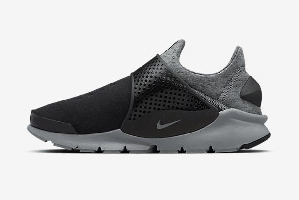 NikeLab Sock Dart Tech Fleece Grey/Black restock