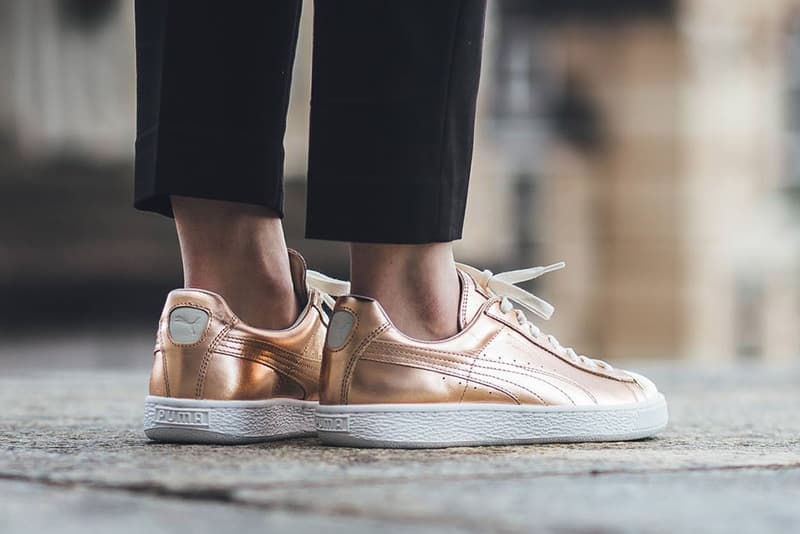 女生專屬！PUMA Basket 全新「Metallic」系列
