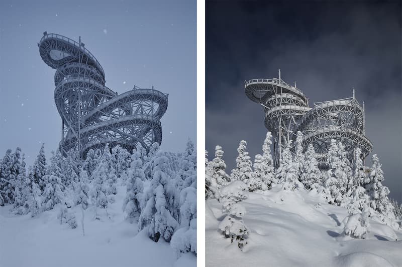 捷克 The Sky Walk「盤旋天梯」締造騰雲駕霧體驗感