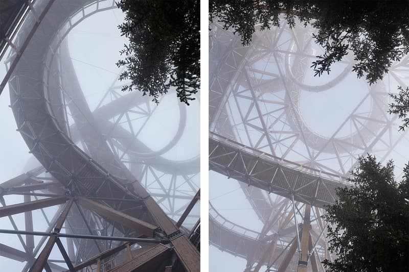 捷克 The Sky Walk「盤旋天梯」締造騰雲駕霧體驗感