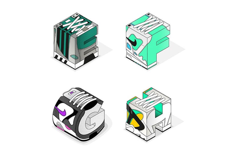 andre momo sneaker alphabet