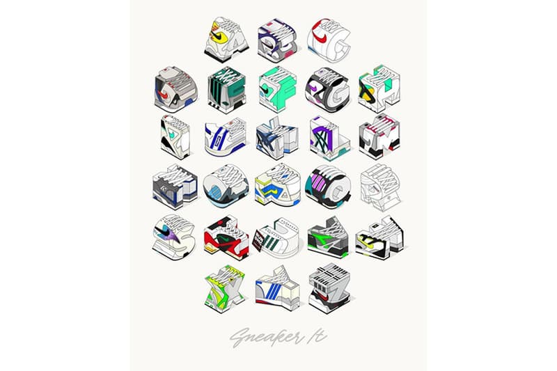 andre momo sneaker alphabet