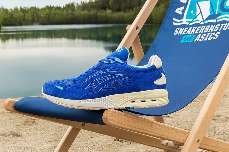 sneakersnstuff x asics a day at the beach