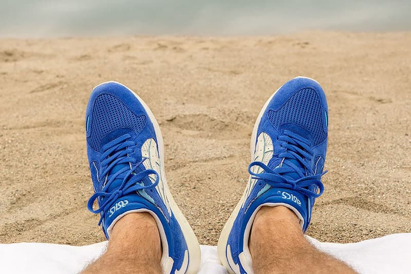 sneakersnstuff x asics a day at the beach