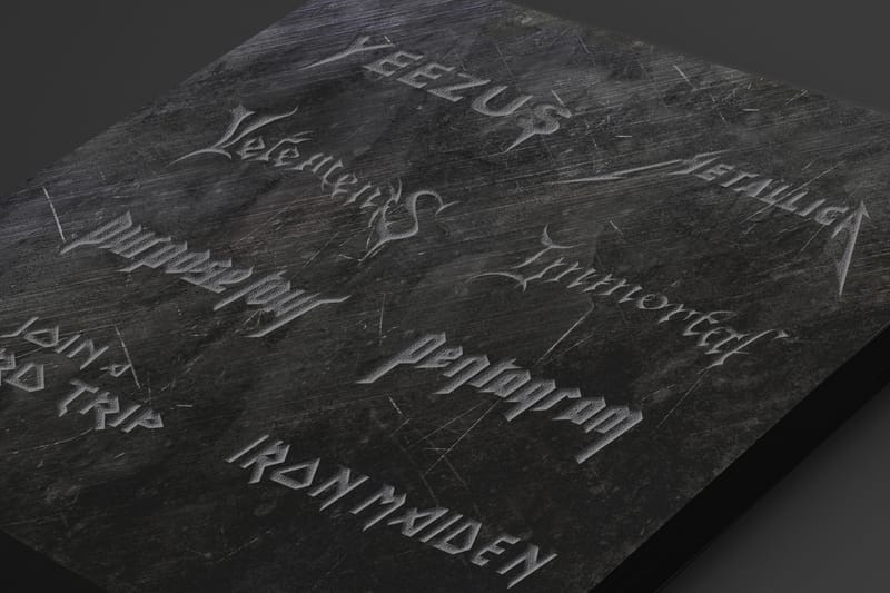 From Yeezus to Purpose－街頭潮流濫用重金屬樂隊字體設計背後