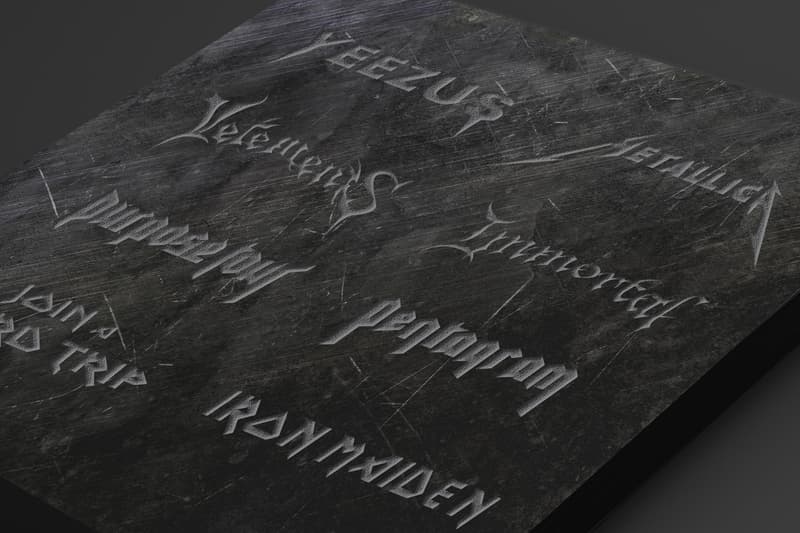 From Yeezus to Purpose－街頭潮流濫用重金屬樂隊字體設計背後