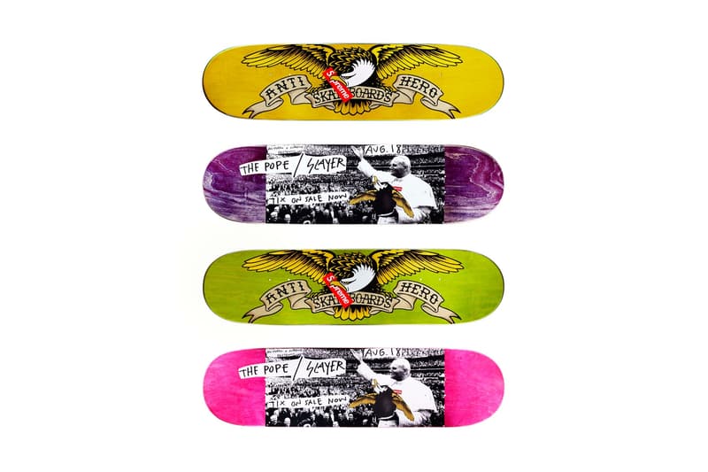 回歸滑板根源！Supreme x ANTIHERO 2016 夏季聯名系列正式發佈