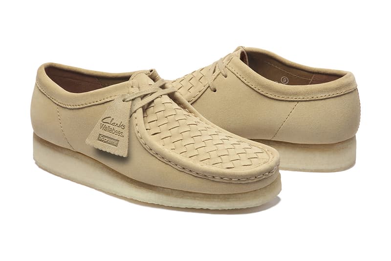 supreme x clarks originals wallabee 2016 ss