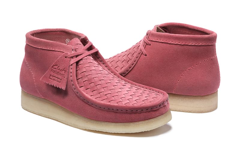 supreme x clarks originals wallabee 2016 ss