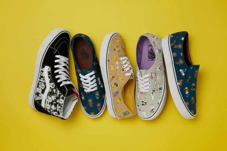 Vans x LINE FRIENDS 2016 夏季聯名系列