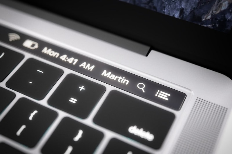 引入 OLED 觸控屏 - 新一代 MacBook Pro Rendering 釋出