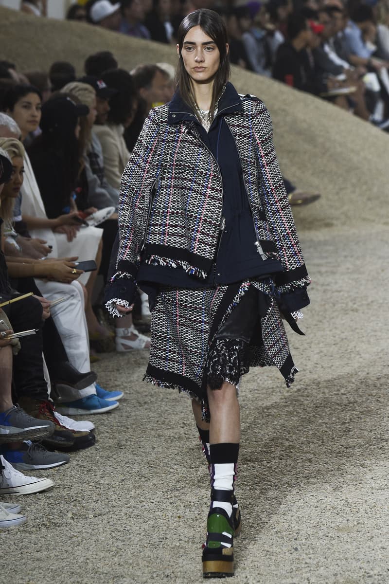 sacai 2017 春夏系列