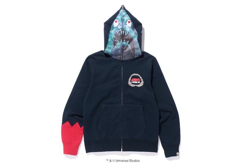 A BATHING APE® x JAWS 聯名系列即將登場