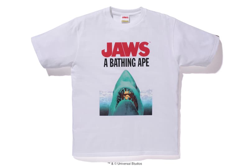 A BATHING APE® x JAWS 聯名系列即將登場