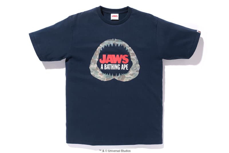 A BATHING APE® x JAWS 聯名系列即將登場