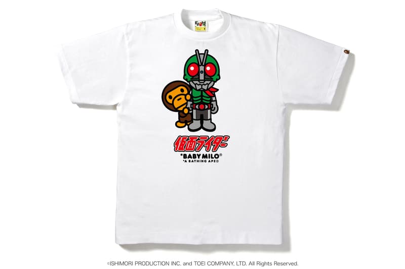A BATHING APE® x《仮面ライダー》 45 週年紀念系列