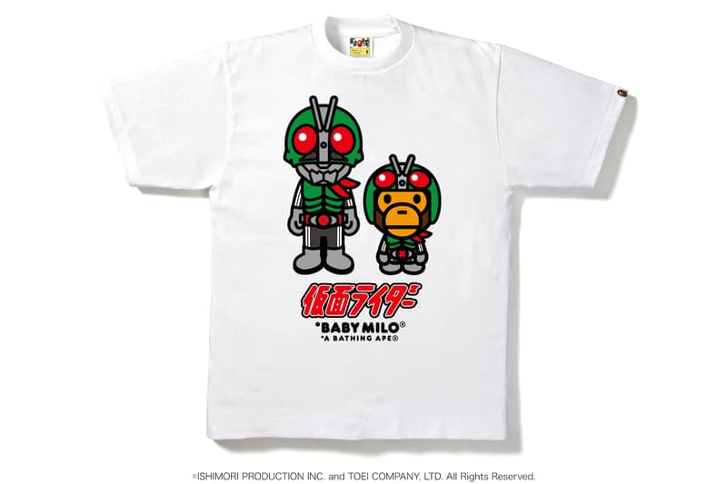 A BATHING APE® x《仮面ライダー》 45 週年紀念系列