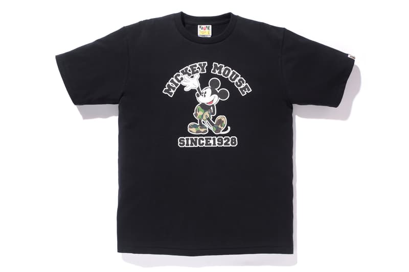 A BATHING APE® x Mickey Mouse 紀念別注系列登場