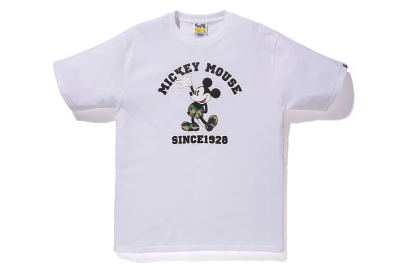 A BATHING APE® x Mickey Mouse 紀念別注系列登場