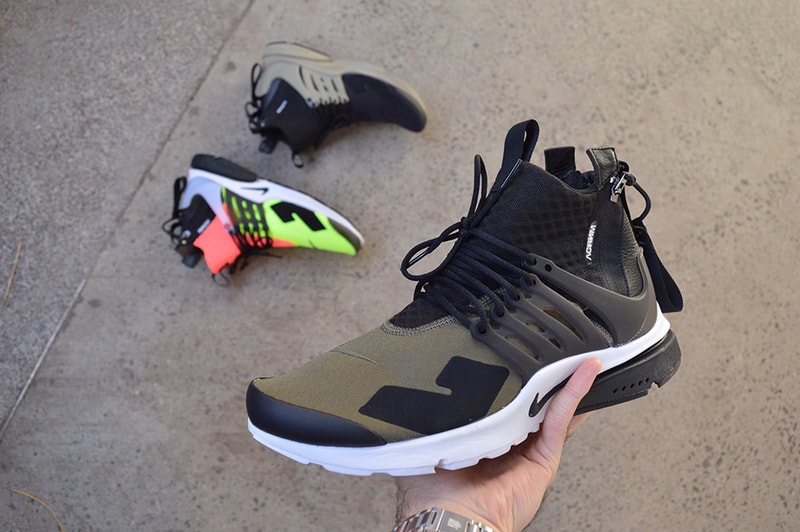 更多 ACRONYM x Nike Air Presto 聯名鞋款實物細節圖流出