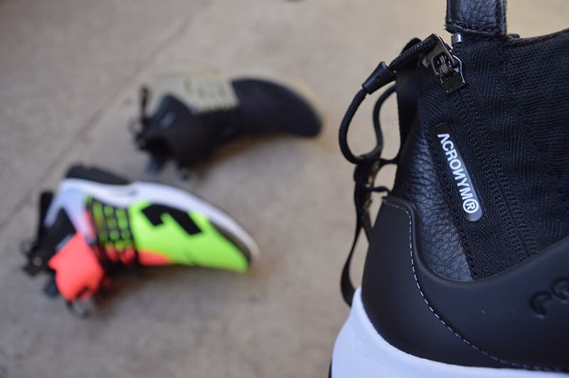 更多 ACRONYM x Nike Air Presto 聯名鞋款實物細節圖流出