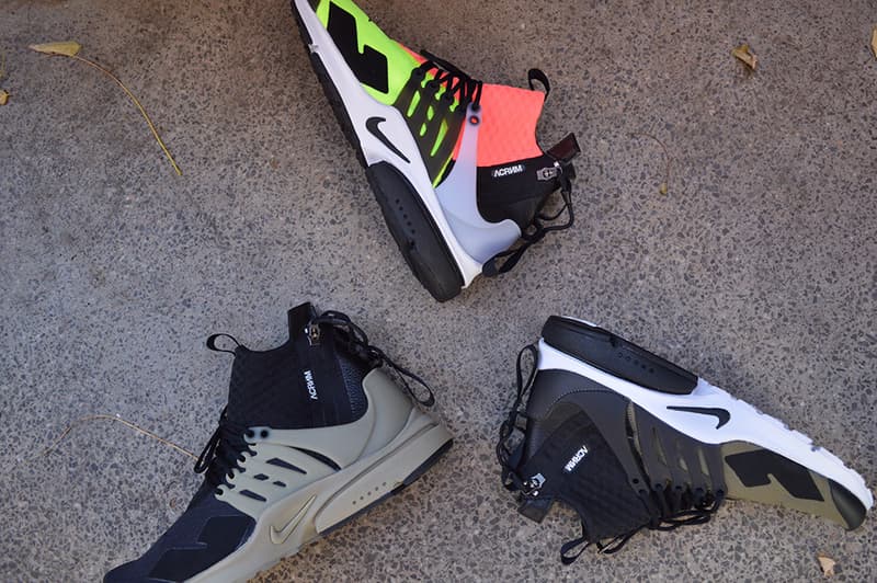 更多 ACRONYM x Nike Air Presto 聯名鞋款實物細節圖流出
